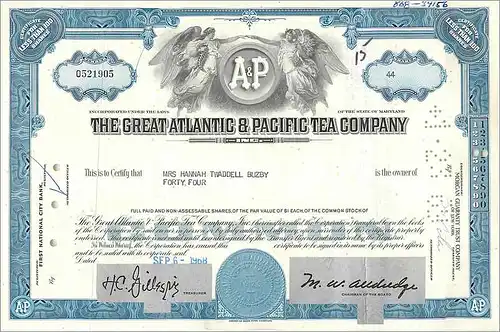 Coupon Share Action The Great Atlantic & Pacific Tea Company Ange Angel Femme