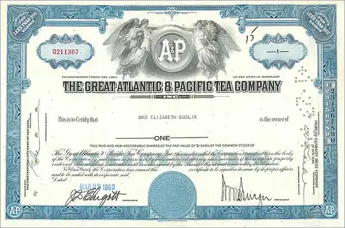 Coupon Share Action The Great Atlantic & Pacific Tea Company Ange Angel Femme