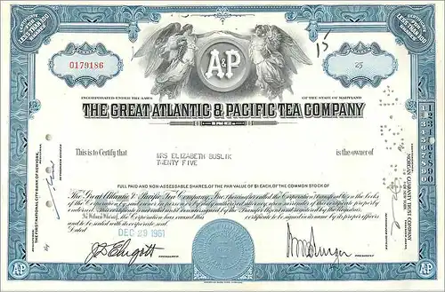 Coupon Share Action The Great Atlantic & Pacific Tea Company Ange Angel Femme