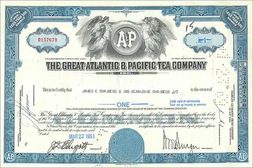 Coupon Share Action The Great Atlantic & Pacific Tea Company Ange Angel Femme