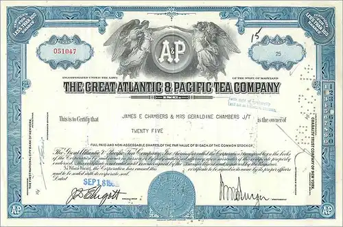 Coupon Share Action The Great Atlantic & Pacific Tea Company Ange Angel Femme