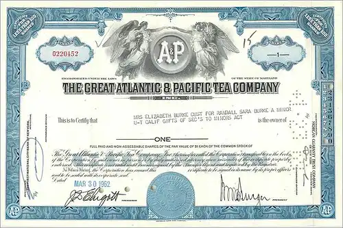 Coupon Share Action The Great Atlantic & Pacific Tea Company Ange Angel Femme