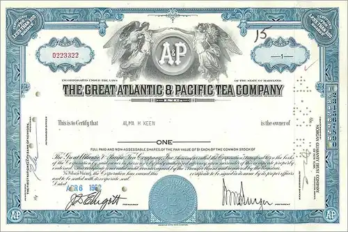 Coupon Share Action The Great Atlantic & Pacific Tea Company Ange Angel Femme