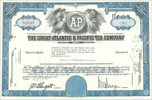 Coupon Share Action The Great Atlantic & Pacific Tea Company Ange Angel Femme