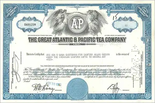 Coupon Share Action The Great Atlantic & Pacific Tea Company Ange Angel Femme