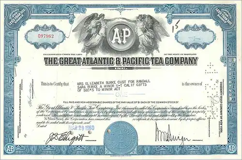 Coupon Share Action The Great Atlantic & Pacific Tea Company Ange Angel Femme