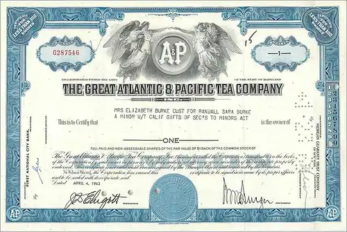 Coupon Share Action The Great Atlantic & Pacific Tea Company Ange Angel Femme