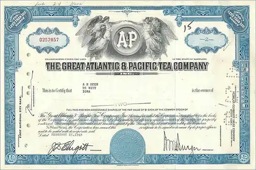 Coupon Share Action The Great Atlantic & Pacific Tea Company Ange Angel Femme