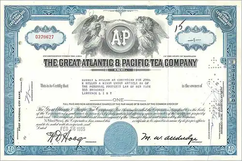 Coupon Share Action The Great Atlantic & Pacific Tea Company Ange Angel Femme