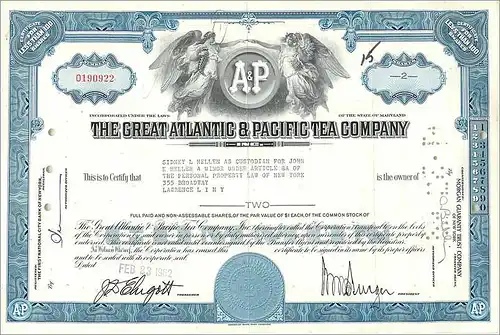 Coupon Share Action The Great Atlantic & Pacific Tea Company Ange Angel Femme