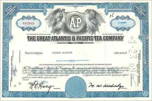 Coupon Share Action The Great Atlantic & Pacific Tea Company Ange Angel Femme