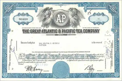 Coupon Share Action The Great Atlantic & Pacific Tea Company Ange Angel Femme