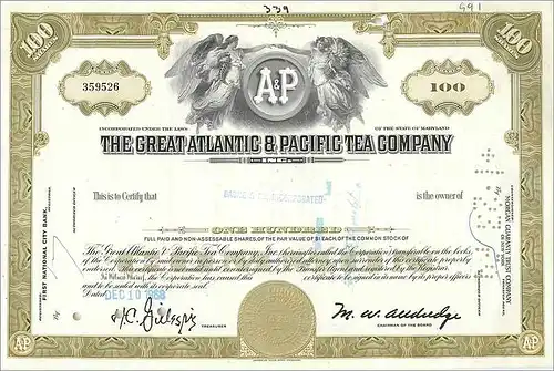 Coupon Share Action The Great Atlantic & Pacific Tea Company Ange Angel Femme