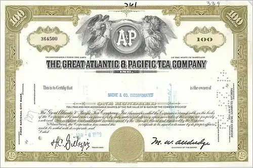 Coupon Share Action The Great Atlantic & Pacific Tea Company Ange Angel Femme