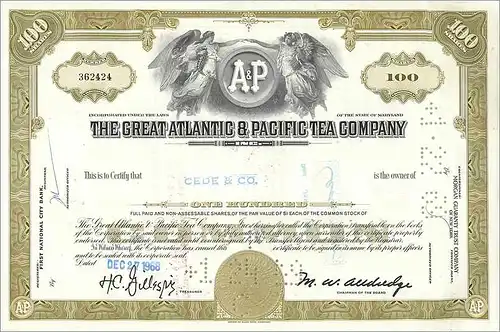 Coupon Share Action The Great Atlantic & Pacific Tea Company Ange Angel Femme