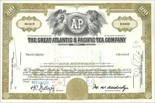 Coupon Share Action The Great Atlantic & Pacific Tea Company Ange Angel Femme