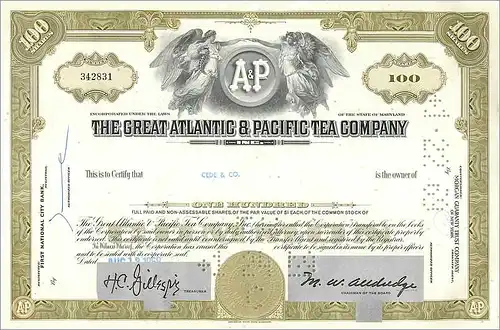 Coupon Share Action The Great Atlantic & Pacific Tea Company Ange Angel Femme