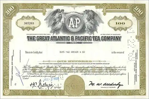 Coupon Share Action The Great Atlantic & Pacific Tea Company Ange Angel Femme