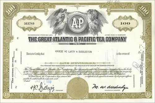 Coupon Share Action The Great Atlantic & Pacific Tea Company Ange Angel Femme