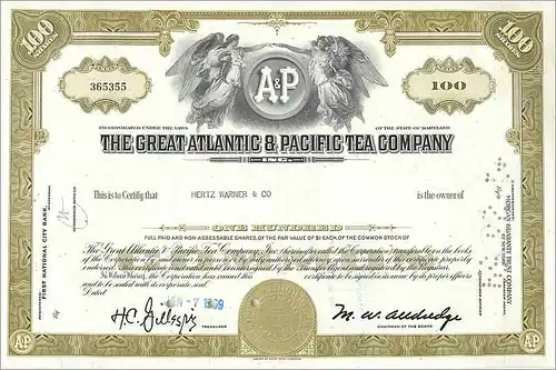 Coupon Share Action The Great Atlantic & Pacific Tea Company Ange Angel Femme