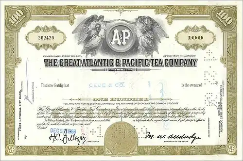 Coupon Share Action The Great Atlantic & Pacific Tea Company Ange Angel Femme