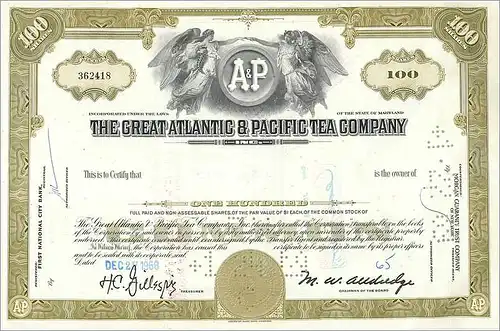 Coupon Share Action The Great Atlantic & Pacific Tea Company Ange Angel Femme