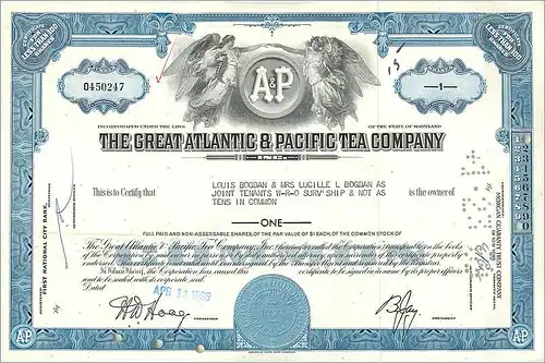 Coupon Share Action The Great Atlantic & Pacific Tea Company Ange Angel Femme