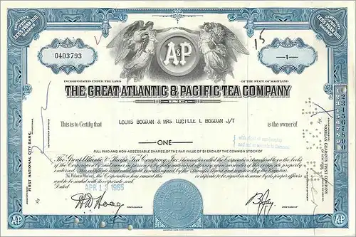 Coupon Share Action The Great Atlantic & Pacific Tea Company Ange Angel Femme