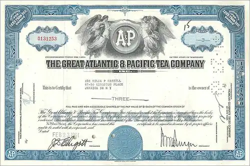 Coupon Share Action The Great Atlantic & Pacific Tea Company Ange Angel Femme