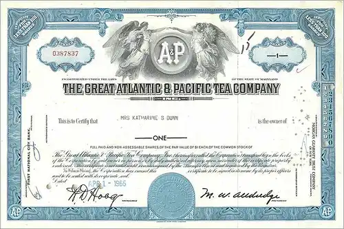 Coupon Share Action The Great Atlantic & Pacific Tea Company Ange Angel Femme