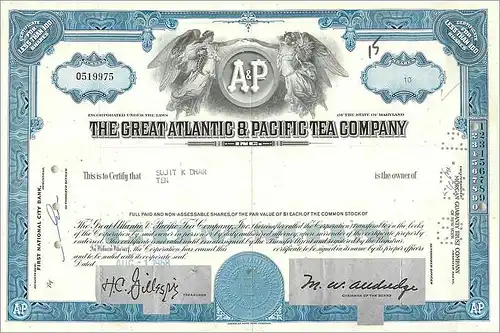 Coupon Share Action The Great Atlantic & Pacific Tea Company Ange Angel Femme