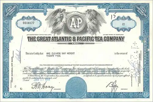 Coupon Share Action The Great Atlantic & Pacific Tea Company Ange Angel Femme