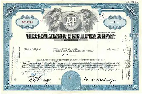 Coupon Share Action The Great Atlantic & Pacific Tea Company Ange Angel Femme