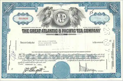 Coupon Share Action The Great Atlantic & Pacific Tea Company Ange Angel Femme