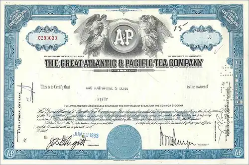 Coupon Share Action The Great Atlantic & Pacific Tea Company Ange Angel Femme