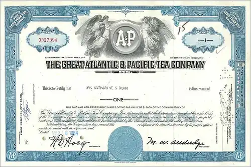 Coupon Share Action The Great Atlantic & Pacific Tea Company Ange Angel Femme