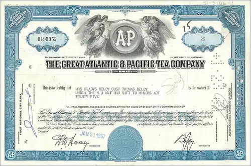 Coupon Share Action The Great Atlantic & Pacific Tea Company Ange Angel Femme