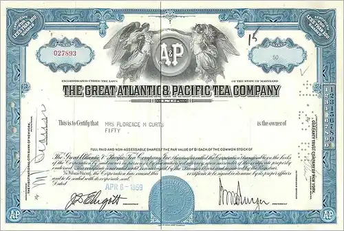 Coupon Share Action The Great Atlantic & Pacific Tea Company Ange Angel Femme