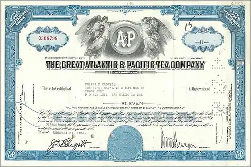 Coupon Share Action The Great Atlantic & Pacific Tea Company Ange Angel Femme