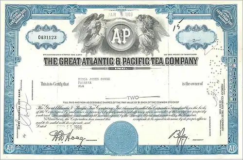 Coupon Share Action The Great Atlantic & Pacific Tea Company Ange Angel Femme