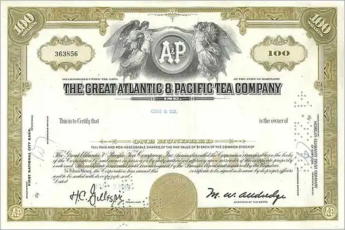 Coupon Share Action The Great Atlantic & Pacific Tea Company Ange Angel Femme