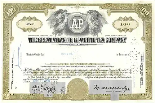 Coupon Share Action The Great Atlantic & Pacific Tea Company Ange Angel Femme