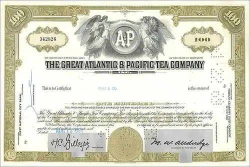 Coupon Share Action The Great Atlantic & Pacific Tea Company Ange Angel Femme