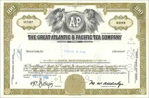 Coupon Share Action The Great Atlantic & Pacific Tea Company Ange Angel Femme