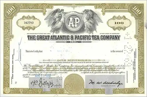 Coupon Share Action The Great Atlantic & Pacific Tea Company Ange Angel Femme