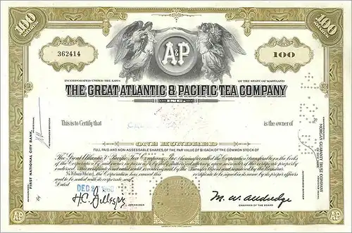 Coupon Share Action The Great Atlantic & Pacific Tea Company Ange Angel Femme