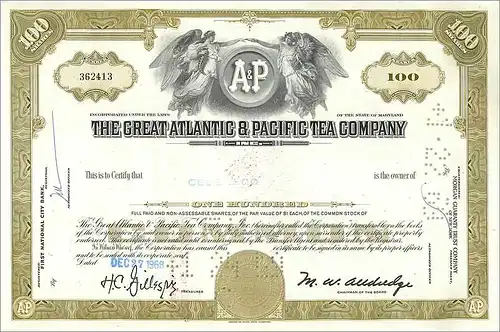 Coupon Share Action The Great Atlantic & Pacific Tea Company Ange Angel Femme