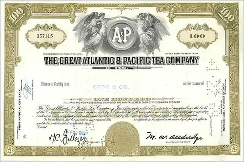 Coupon Share Action The Great Atlantic & Pacific Tea Company Ange Angel Femme