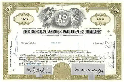 Coupon Share Action The Great Atlantic & Pacific Tea Company Ange Angel Femme