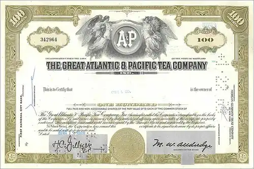 Coupon Share Action The Great Atlantic & Pacific Tea Company Ange Angel Femme